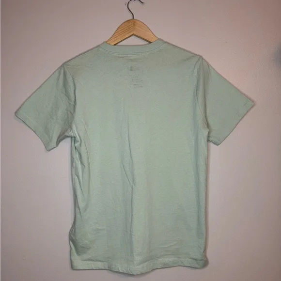 The North Face Floral Logo Graphic T-Shirt Mint Green Womens S - Picture 4 of 4